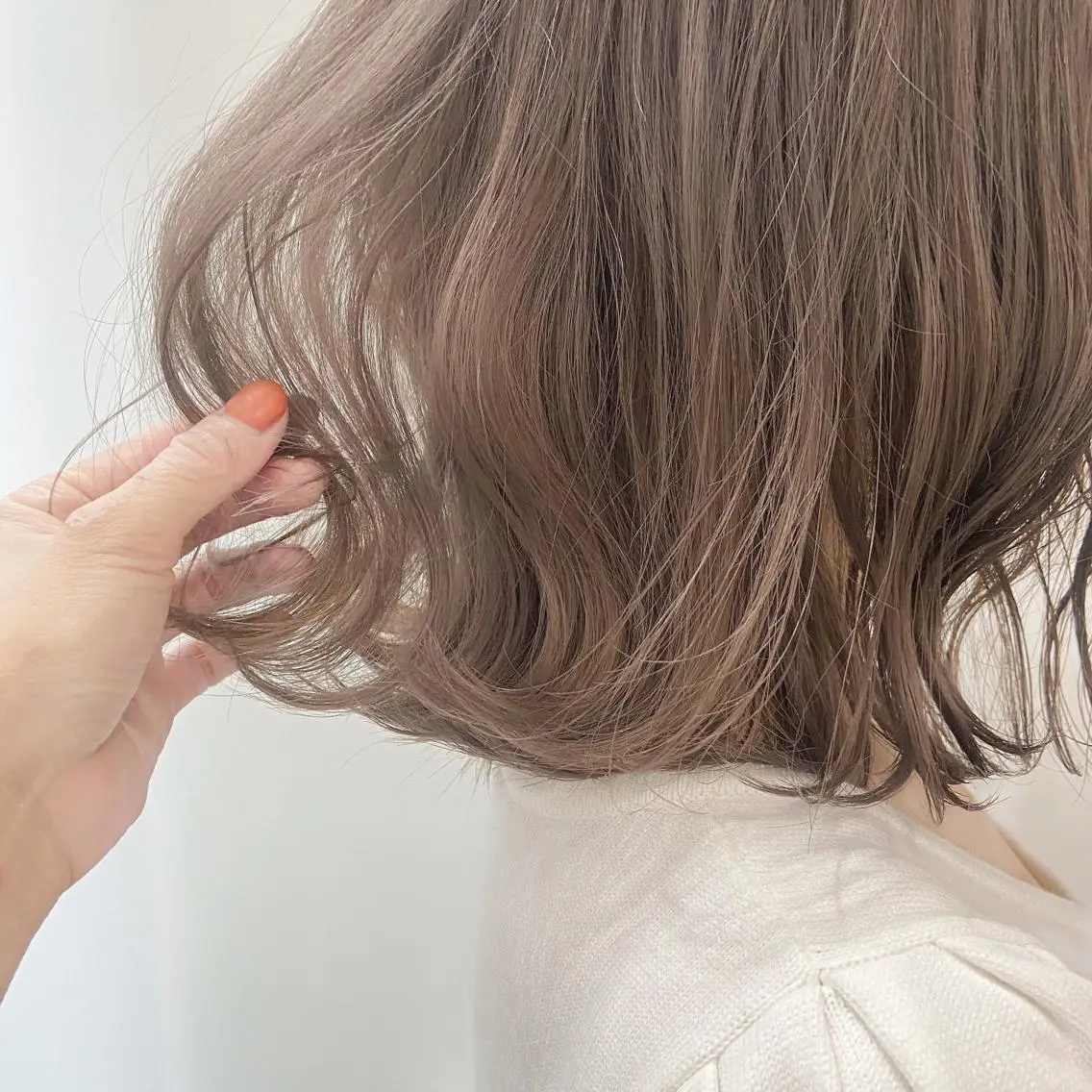 ミディアム カラー coco♡ 韓国hairのヘアスタイル