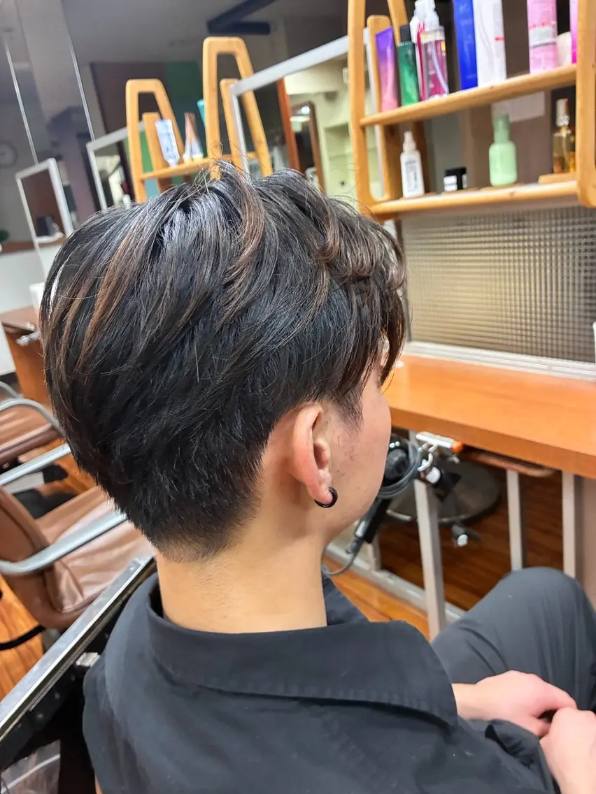 メンズ ツーブロック 田中 和葉のヘアスタイル