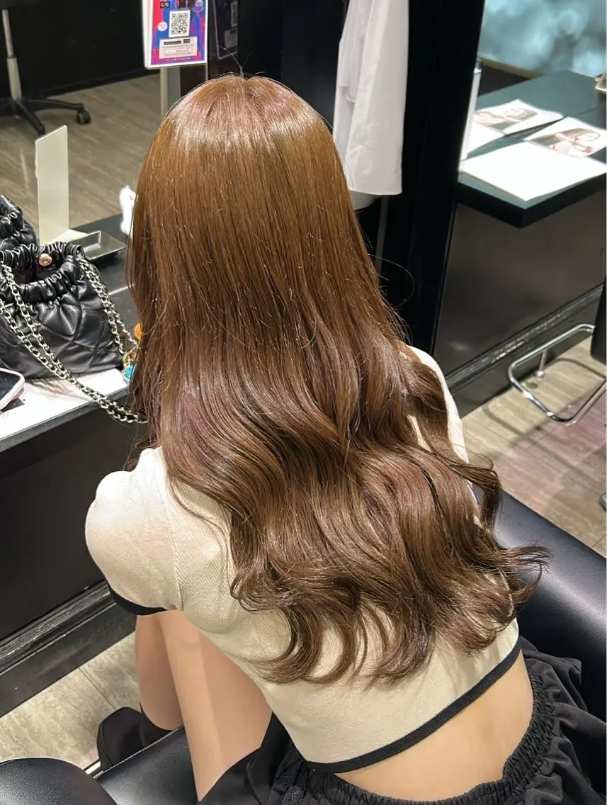 【ブリーチなし】ダブルカラー+トリートメントの写真