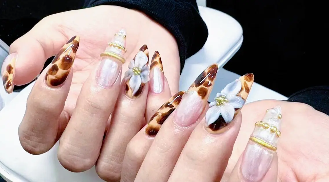 ネイル スカルプネイル シンプルネイル Lu nailsalonのネイルデザイン