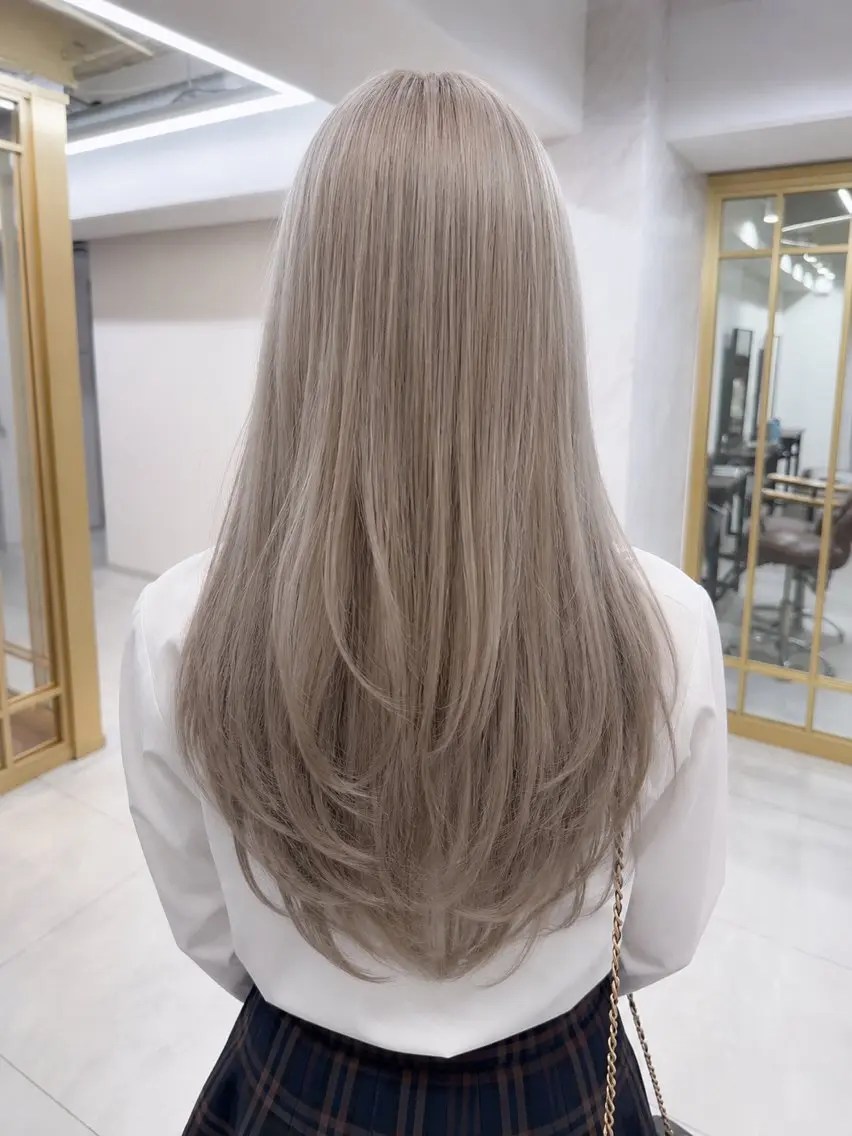 ロング カラー カット ヘアカラー トリートメント 🍀お悩み改善憧れの 美髪　小林風雅のヘアスタイル