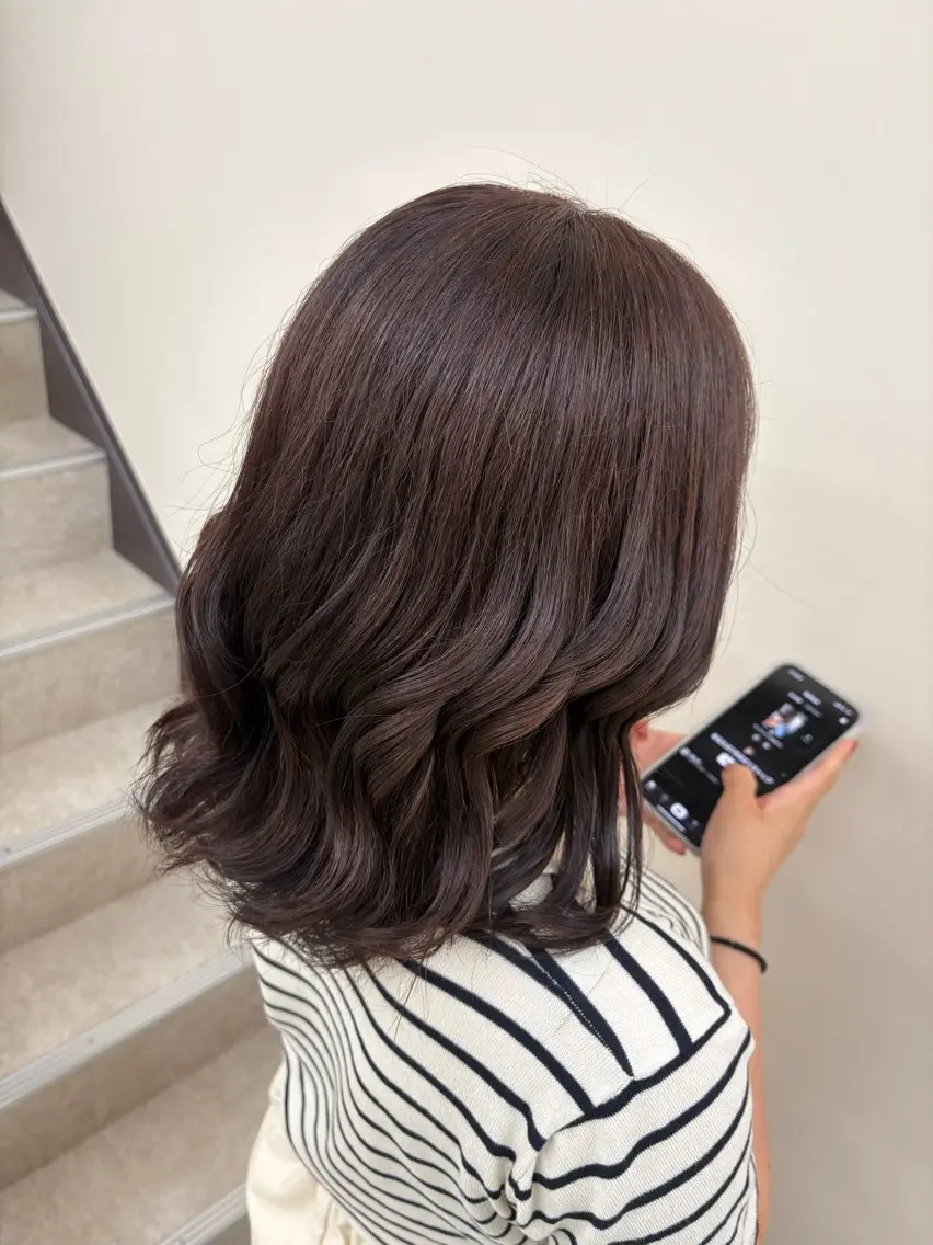 カラー 渡辺 樹花のヘアスタイル