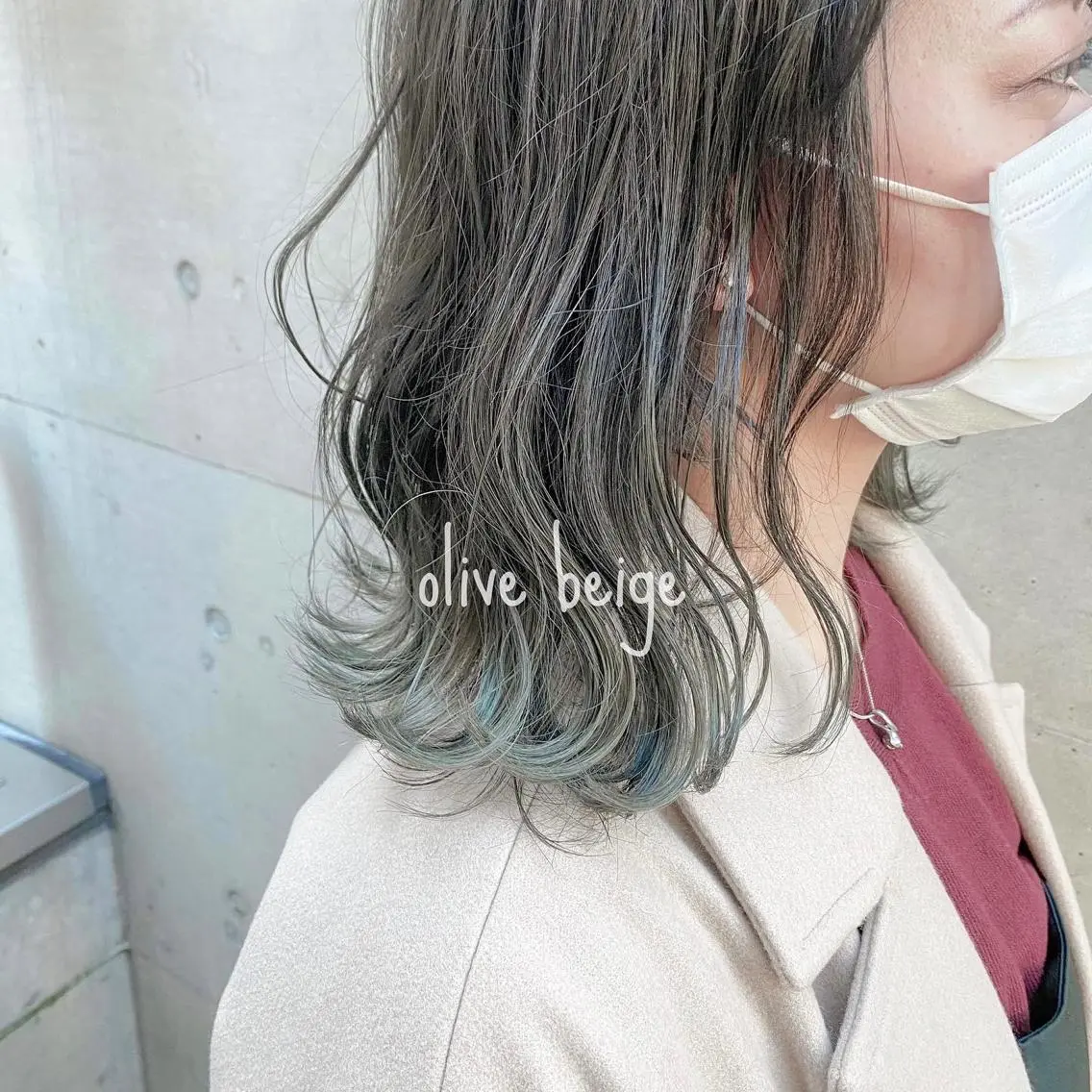 ミディアム カラー ヘアアレンジ ヘアカラー トリートメント ブリーチなし透け感/ マンツーマン/Ryoのヘアスタイル