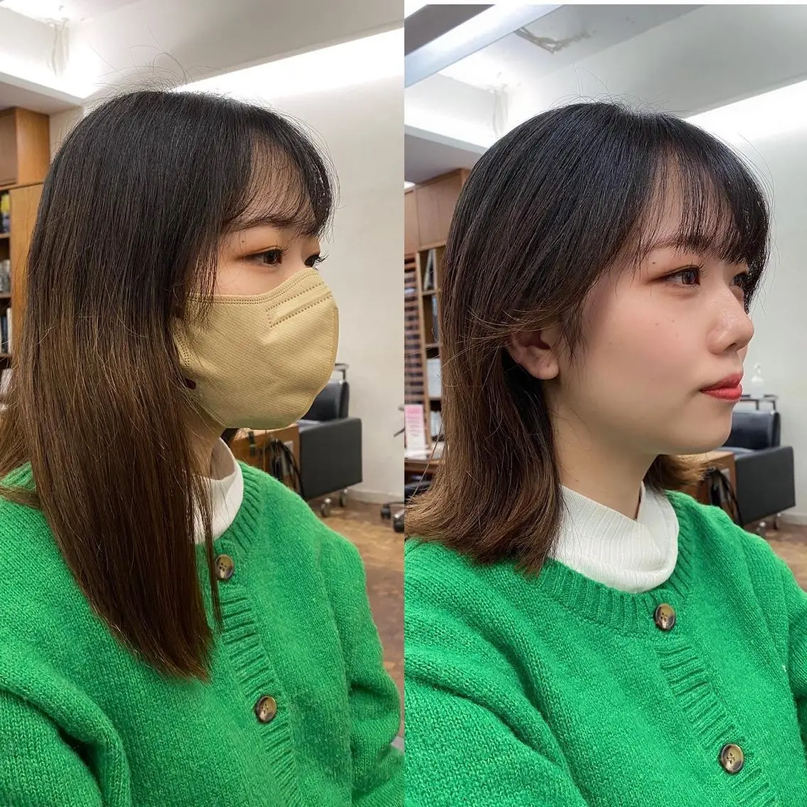 ショート 似合わせレイヤー/ ケアパーマ/高倉のヘアスタイル