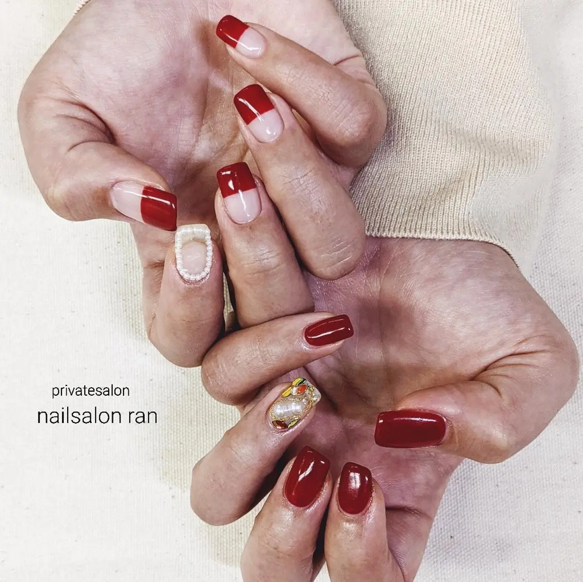 ネイル nailsalon ranのネイルデザイン