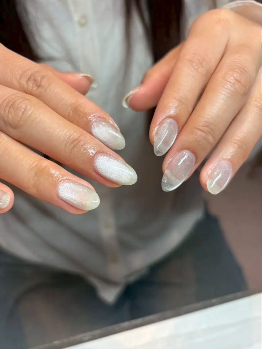 ネイル マグネットネイル マグネットワンカラー ワンカラーネイル ワンホンネイル ハンドネイル nailsalon popoのネイルデザイン