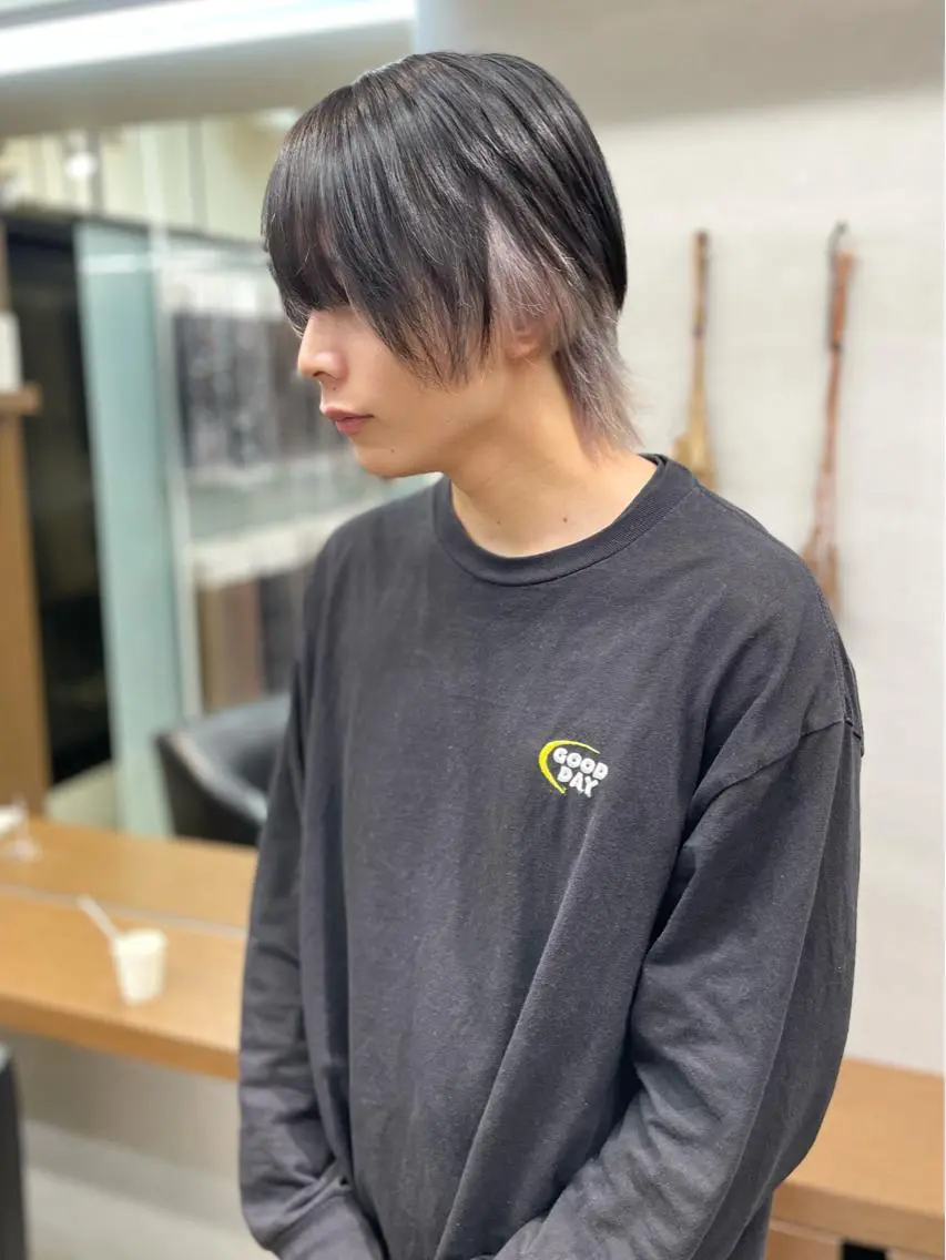 【⭐️ポイントでちらっと⭐️2回目以降クーポン】ケアブリーチ インナーカラー+トリートメントの写真