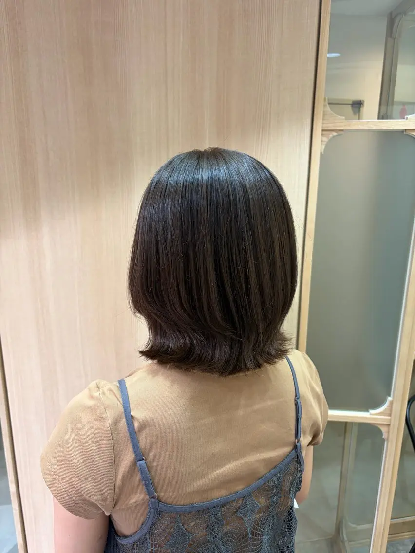 ミディアム くびれヘア RosierBleu 中山のヘアスタイル