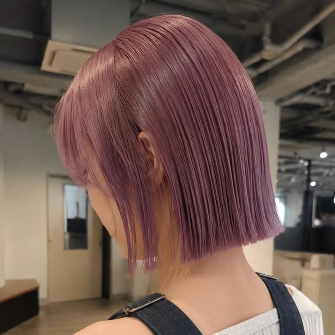 🫶🤍カット＋ケアブリーチダブルカラー（全体ケアブリーチ＋全体カラー）＋トリートメントの写真