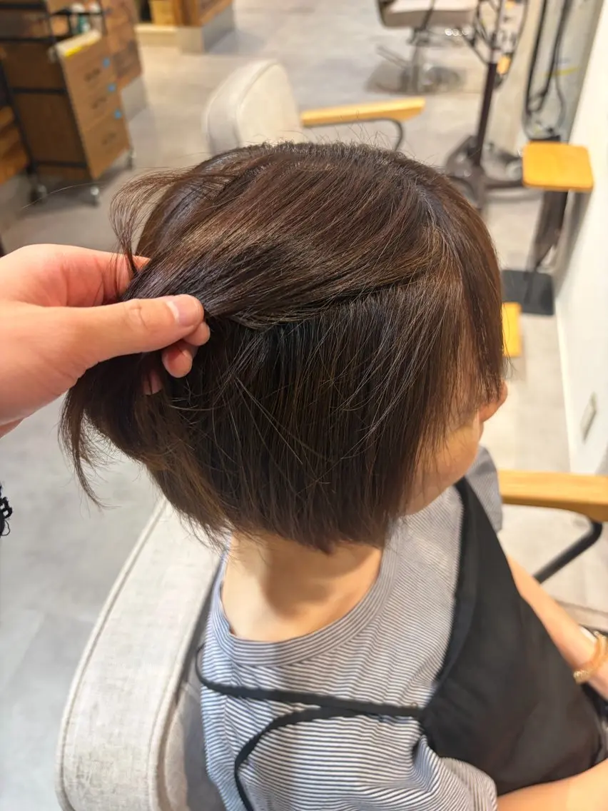 ショート 縮毛矯正 ✨縮毛矯正✨小林 睦季のヘアスタイル