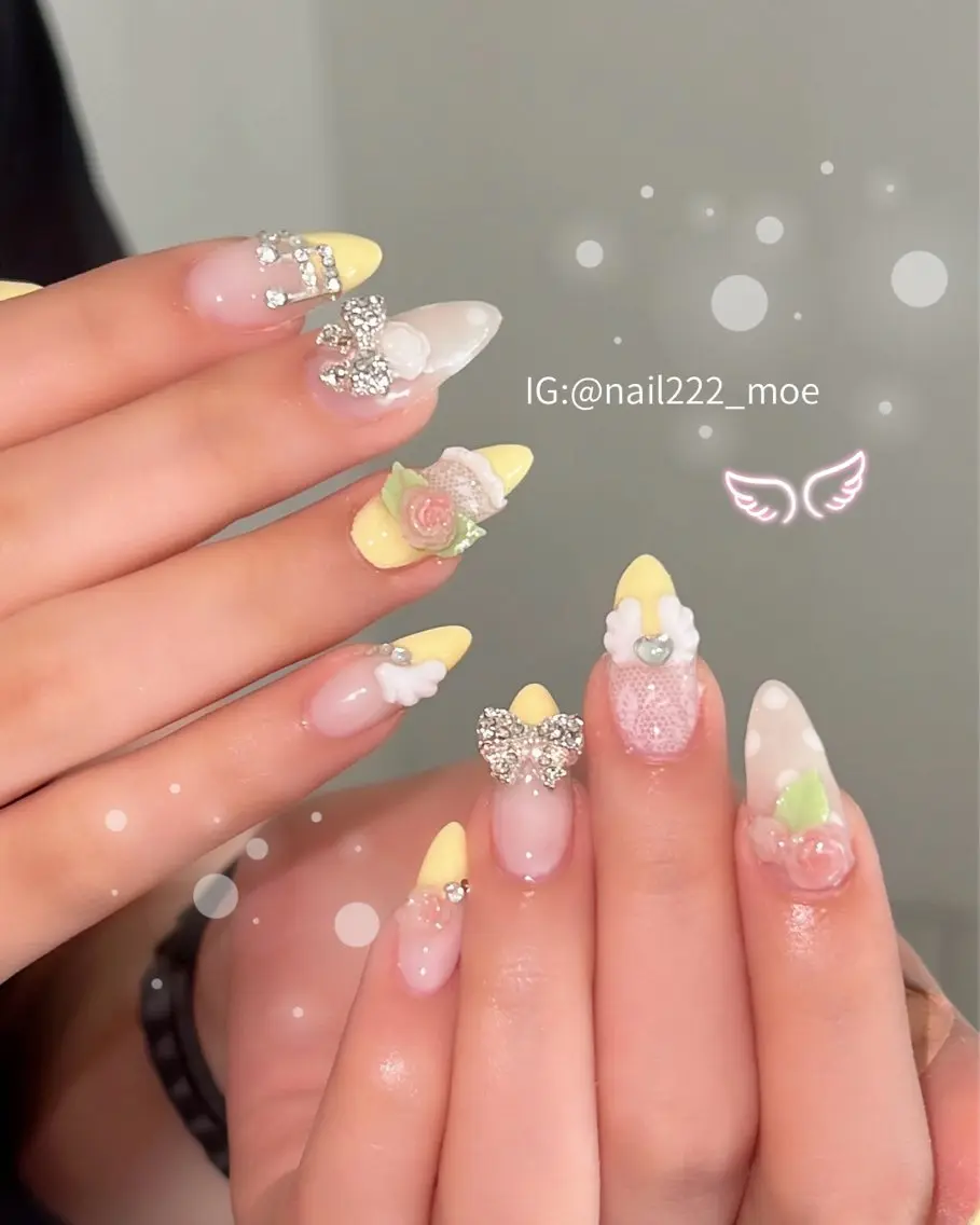ネイル ハンドネイル ⟡.*222⋰˚☆ MöEのネイルデザイン