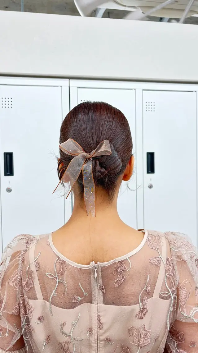 セミロング ヘアセット エクステ🫧艶カラー ┊︎momoha横浜のヘアスタイル