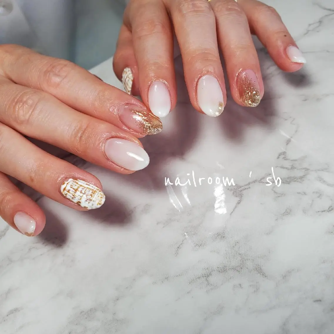 ネイル ハンドネイル nailroom sb𓈒𓂂𓏸のネイルデザイン