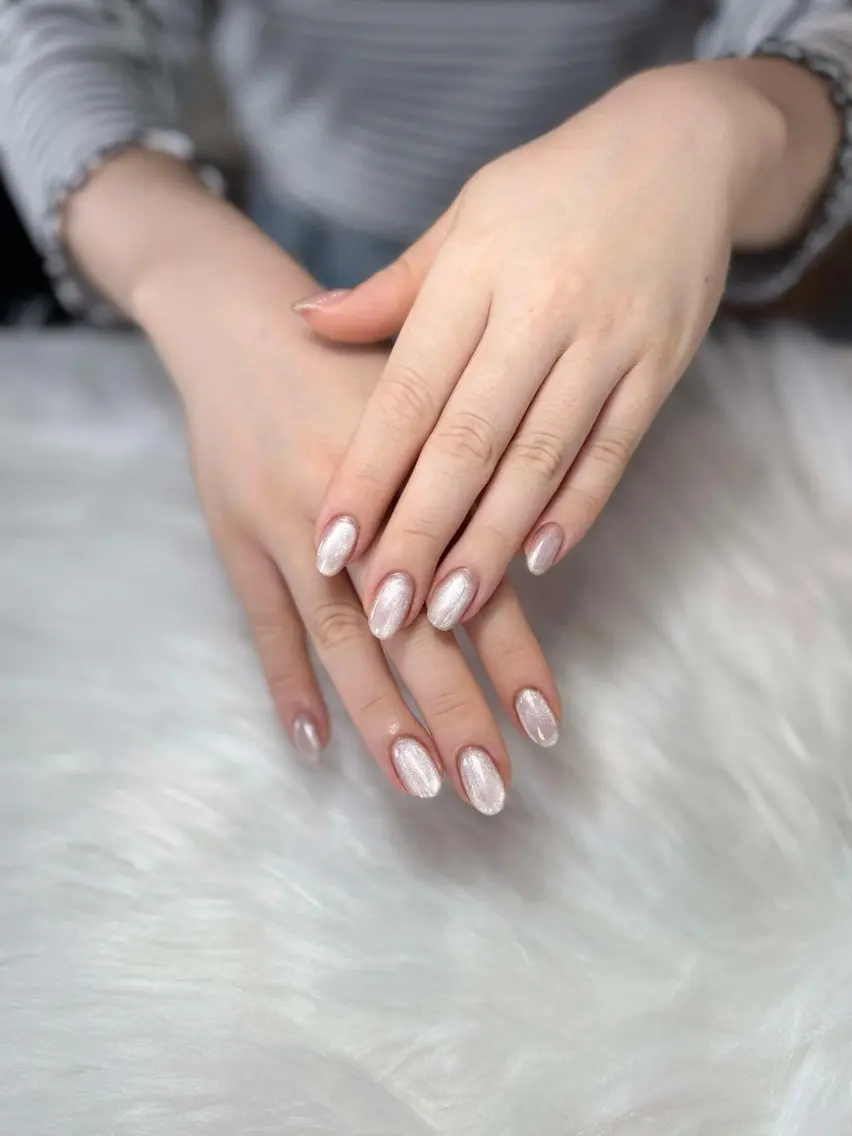 ネイル オーロラネイル チークネイル フットネイル フレンチネイル ジェルネイル Nichi Nailsのネイルデザイン