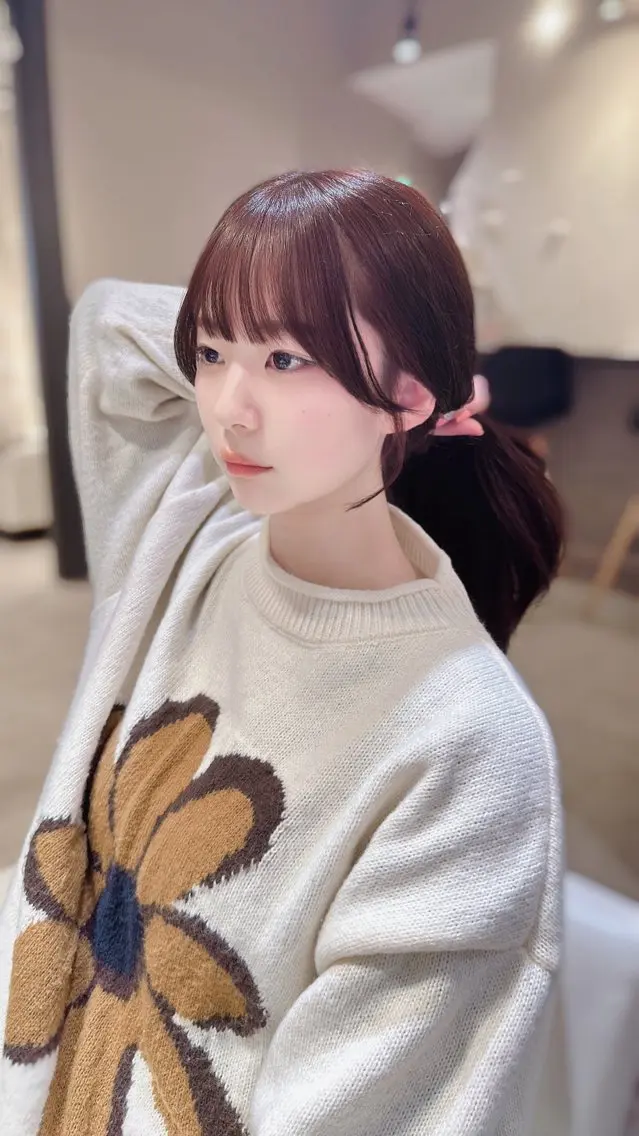 ロング カラー 平尾 樹里のヘアスタイル
