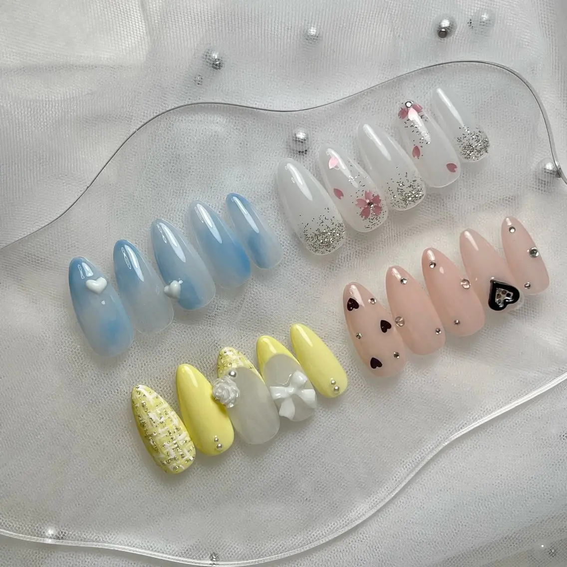 ネイル 韓国ネイル シンプルネイル ワンホンネイル ハンドネイル RE SALONのネイルデザイン