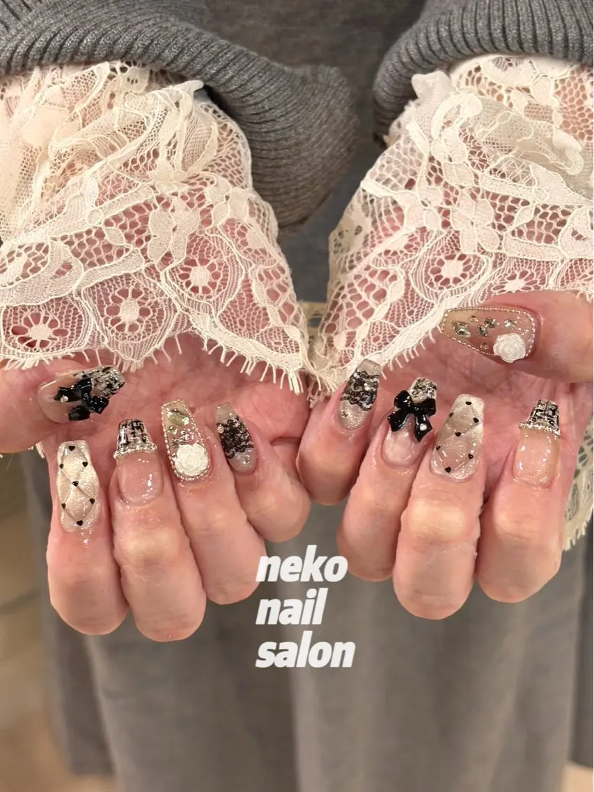 ネイル ハンドネイル neko nailのネイルデザイン
