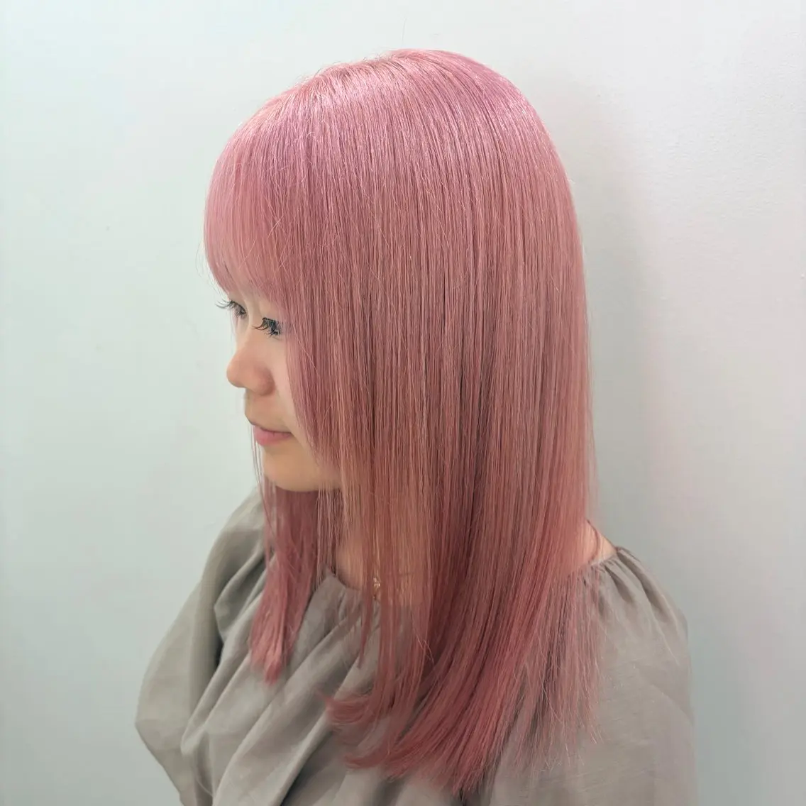 カラー ヘアカラー トリートメント ミルクティー🧸🫧 あやめ🎀のヘアスタイル