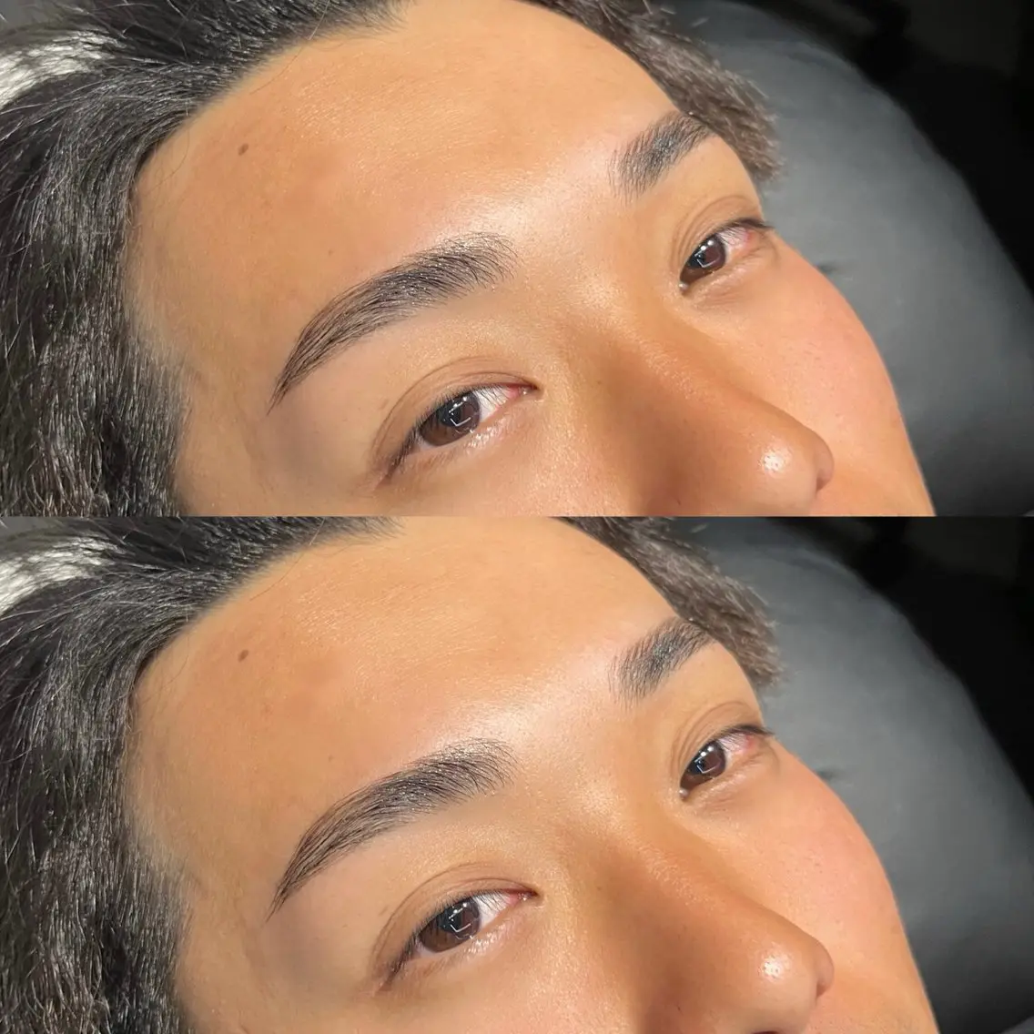 メンズ アイブロウ ハリウッドブロウリフト 眉毛ワックス脱毛 M.wish Ririkaの眉毛・アイブロウイメージ