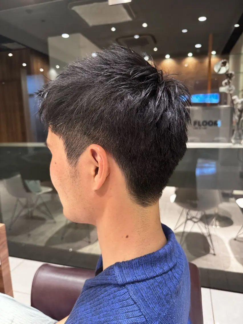 メンズ アサイ サラのヘアスタイル