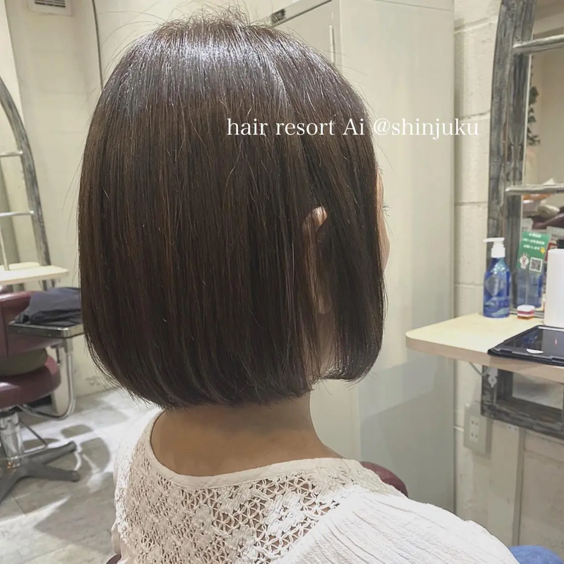 ショート ボブ くせ毛 ♡ヘアアレンジ♡ naraのヘアスタイル