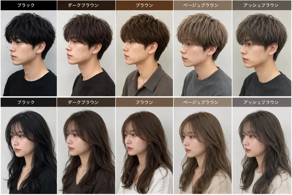🐶似合わせワンカラー🐶ショートの方限定❤️🩷の写真