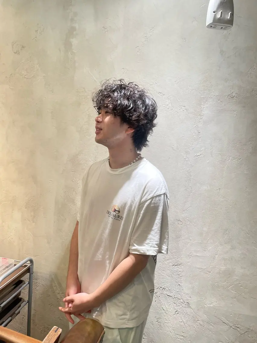 パーマ 渡部 仁のヘアスタイル