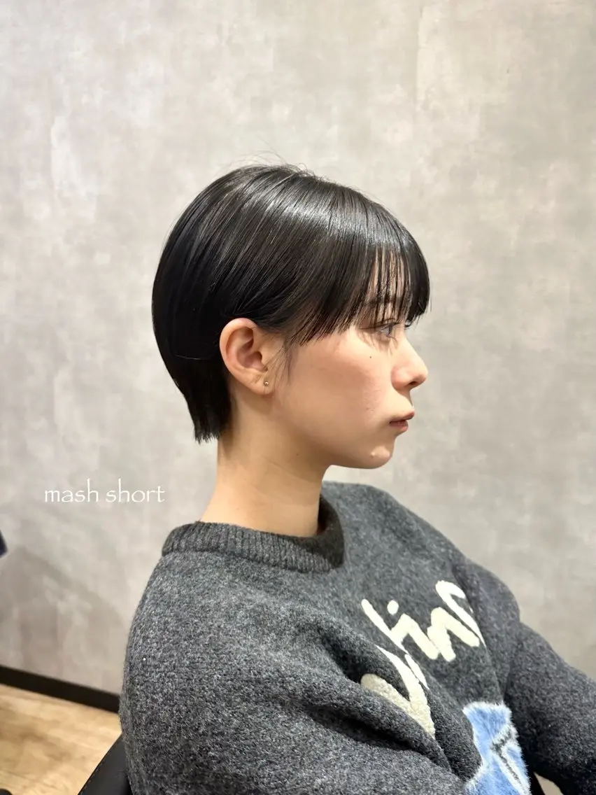 ショート カラー カット ヘアカラー トリートメント 🍃ショートヘア🍃 北林春樹のヘアスタイル
