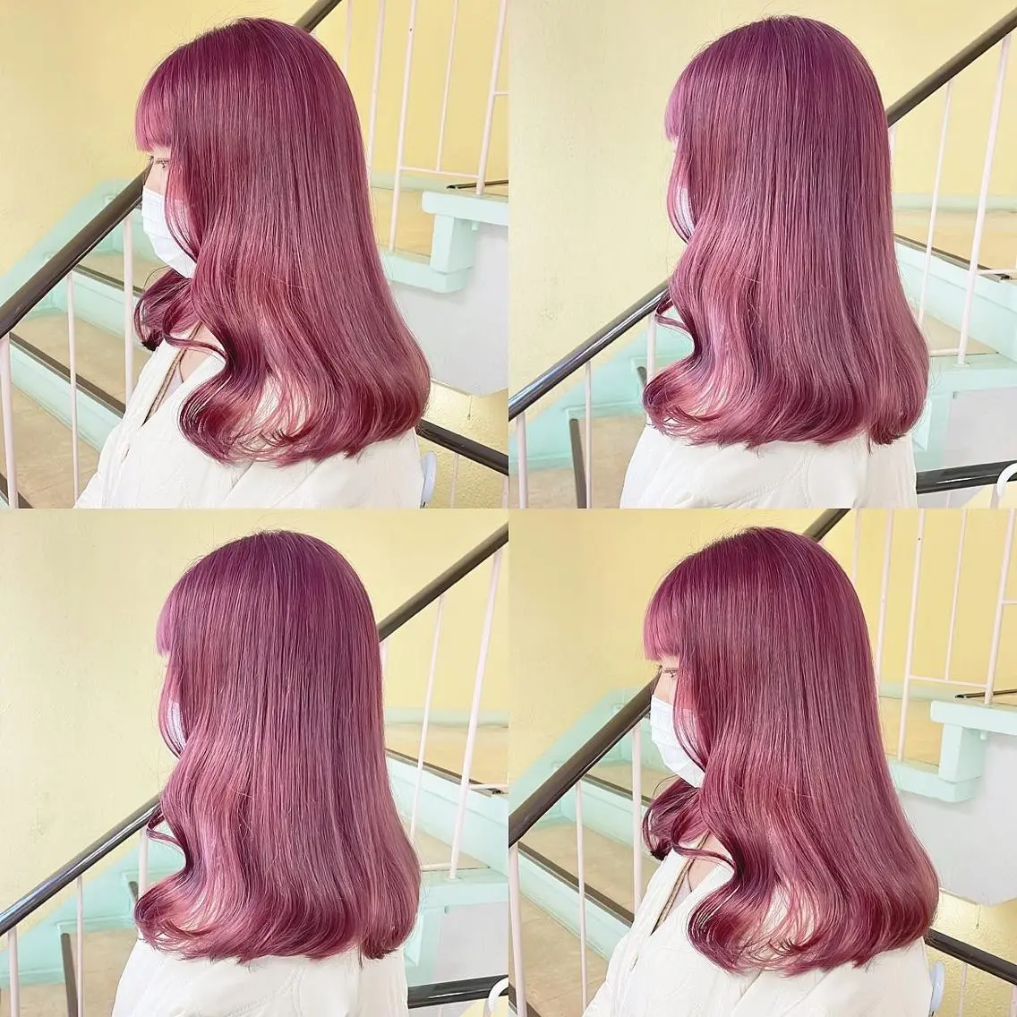 カラー ヘアカラー トリートメント 渋谷:インナーカラー ／🍒エリカ🍒のヘアスタイル