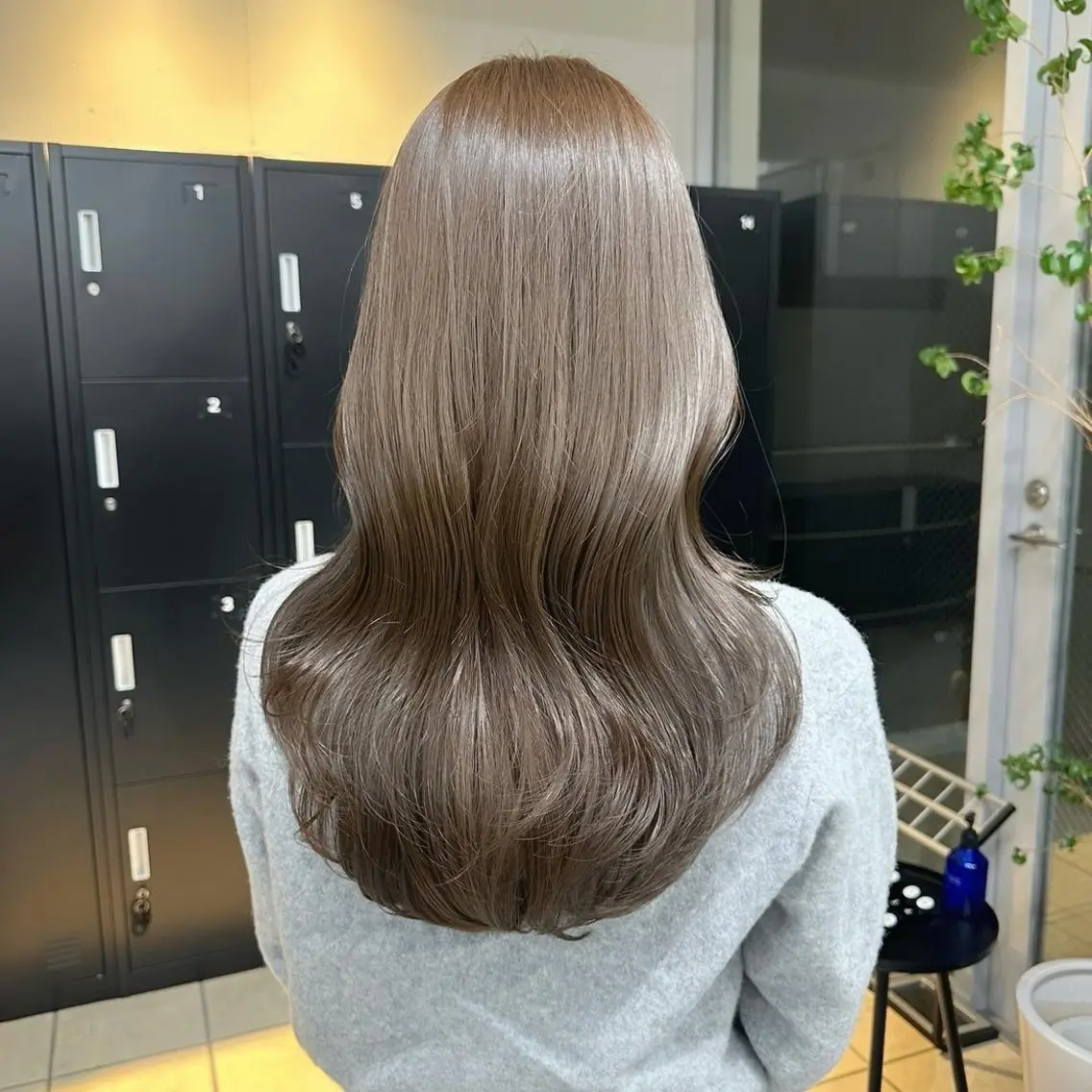 カラー セミロング ベージュカラー 透明感カラー ヘーゼル ヘアカラー トリートメント 透明感🪽艶カラー☆ トレンドヘア✨のヘアスタイル