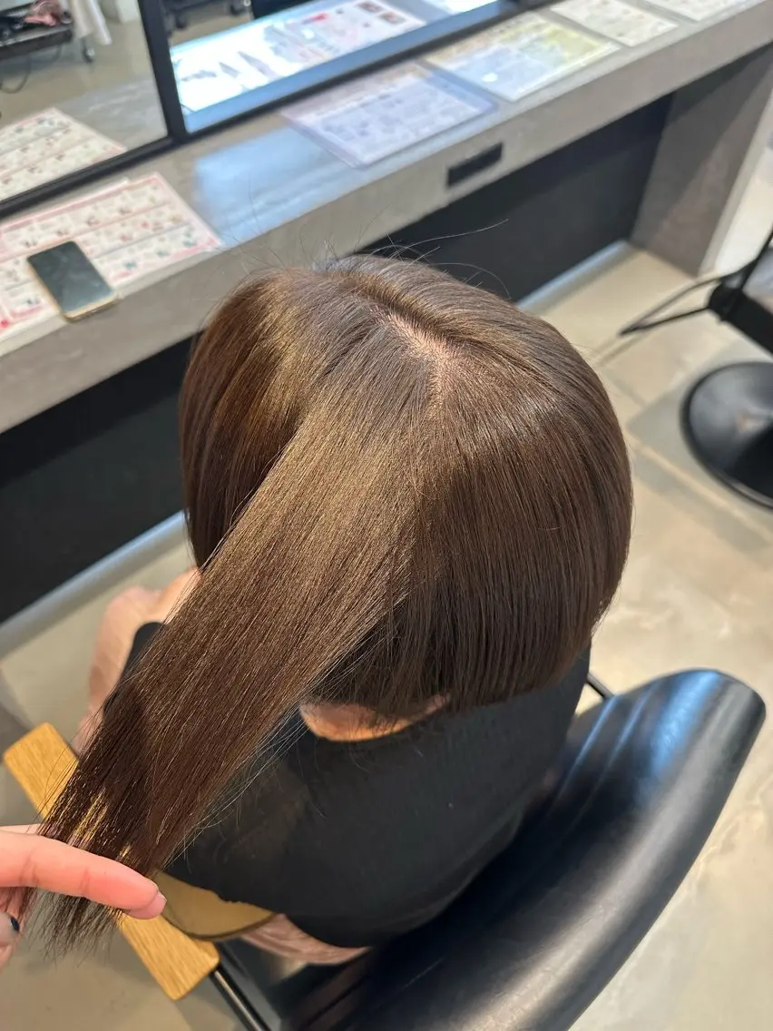 カラー 森本 美音のヘアスタイル