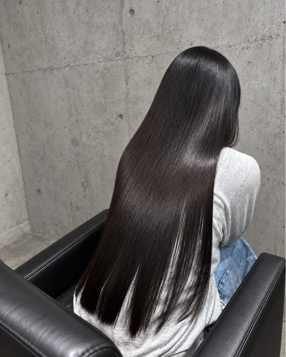 🌿期間限定🌿【シングルカラー+縮毛矯正+トリートメント】🌱の写真