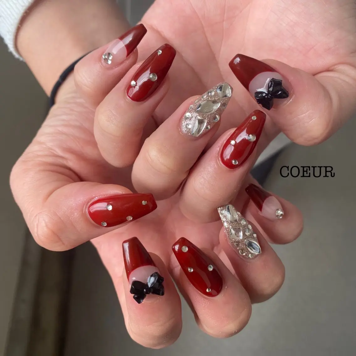ネイル ハンドネイル COEUR✴︎ yukikaのネイルデザイン