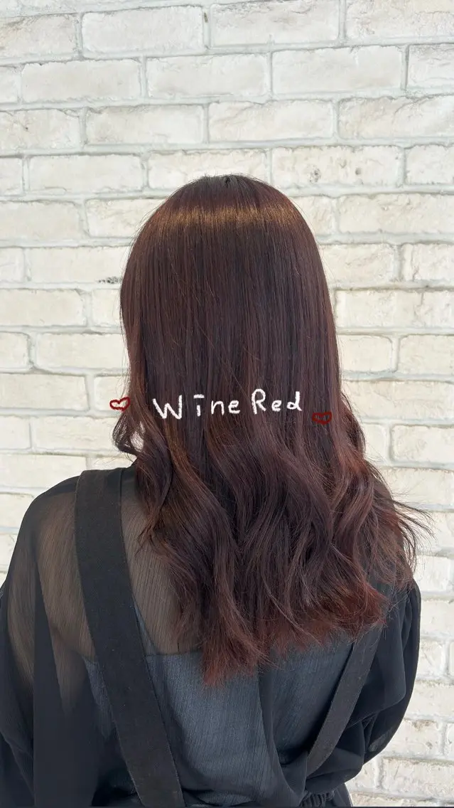 ロング カラー ブリーチ ブリーチなしカラー レッドカラー ロング 暖色カラー🪷 オタク美容師🎶のヘアスタイル