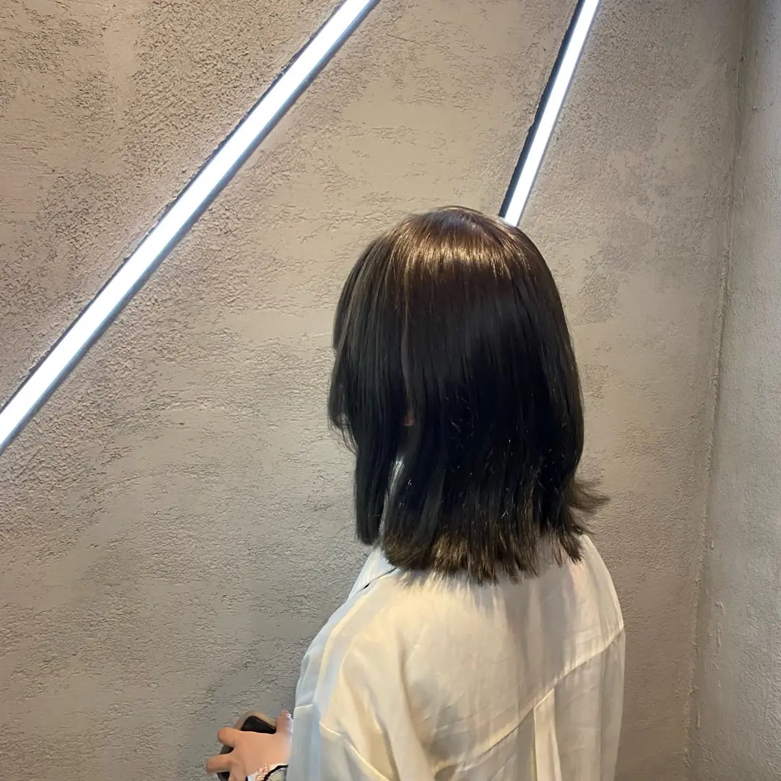 ミディアム 中嶋 ほの香のヘアスタイル