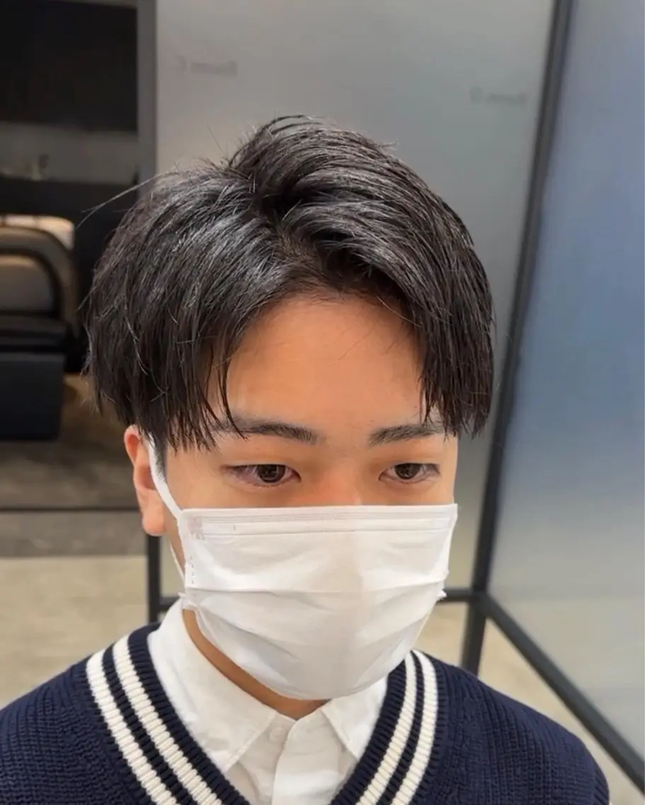 ショート カラー パーマ ヘアアレンジ メンズ メンズ特化美容師 aiの眉毛・アイブロウイメージ