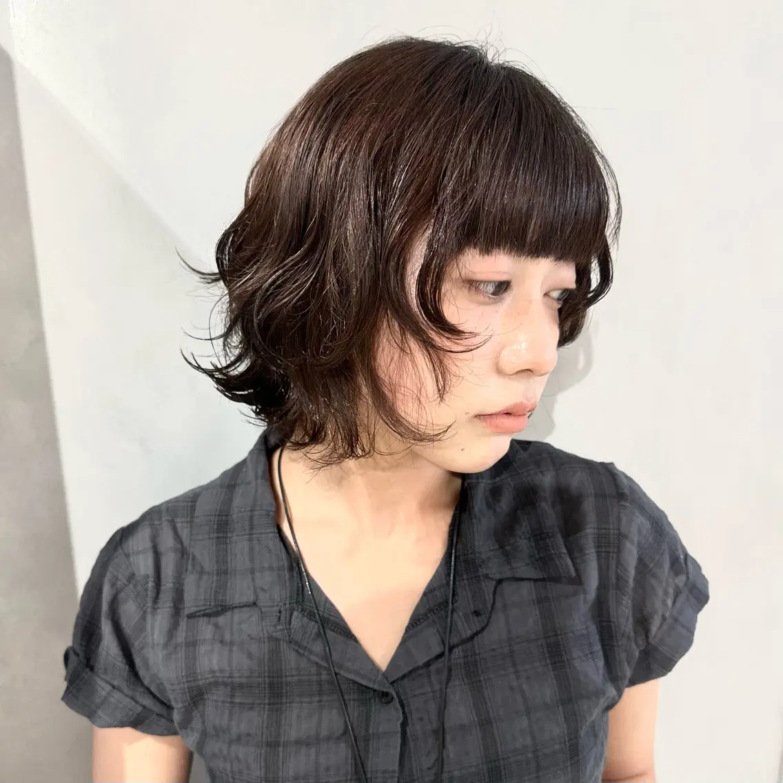 パーマ カット パーマ トリートメント デザインカラー/パー マ🦖外岡咲希🦖のヘアスタイル