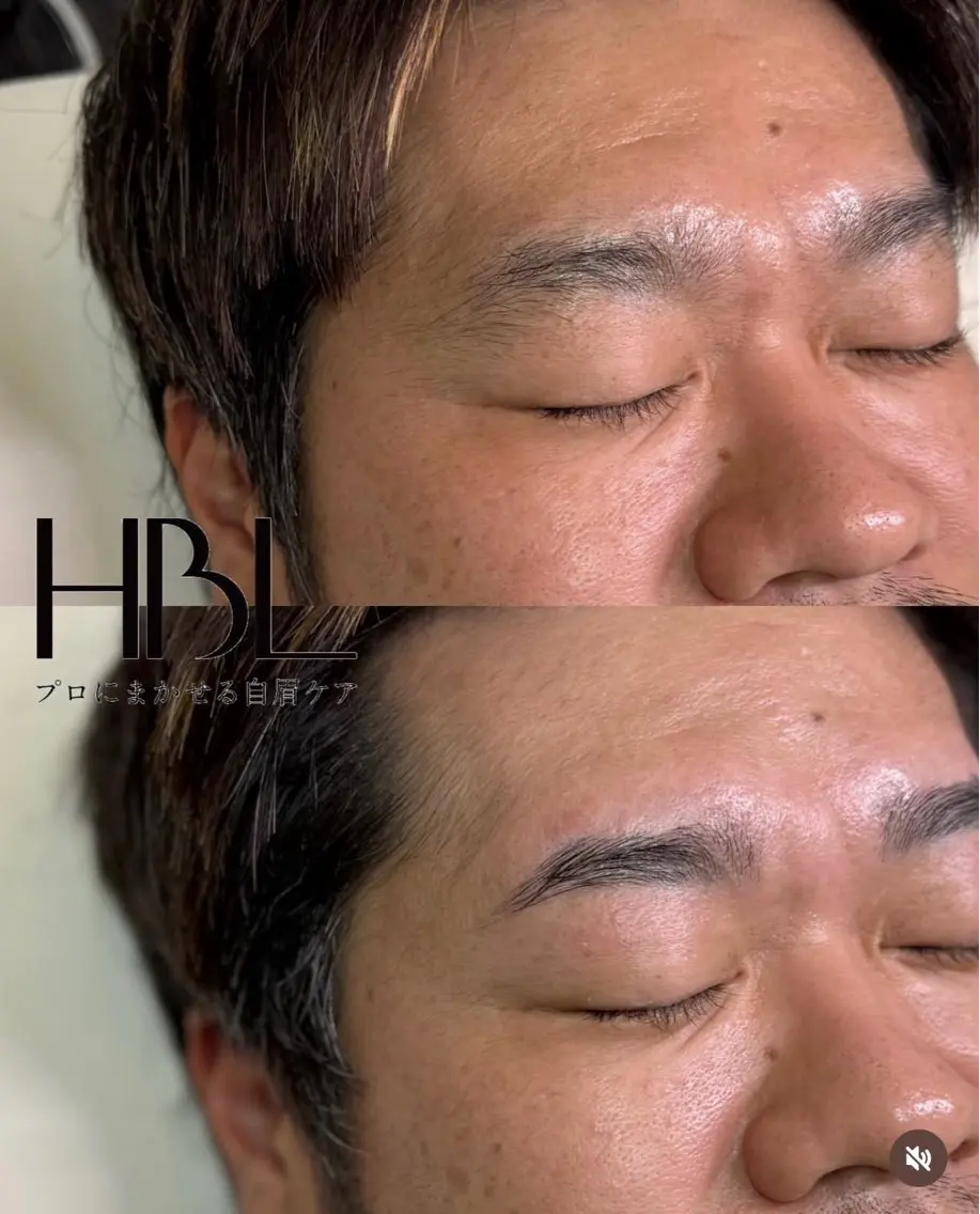 〈メンズ人気No.1〉美眉コンプリートコースの写真