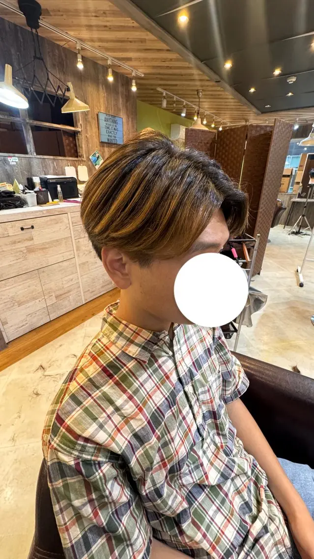 メンズ 久保田 琉菜のヘアスタイル
