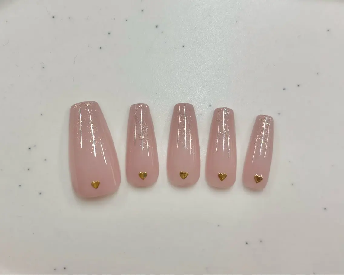 ネイル グラデーション ラメ(グリッター) ラメグラデーション シンプルネイル ハンドネイル Sakura Hのネイルデザイン