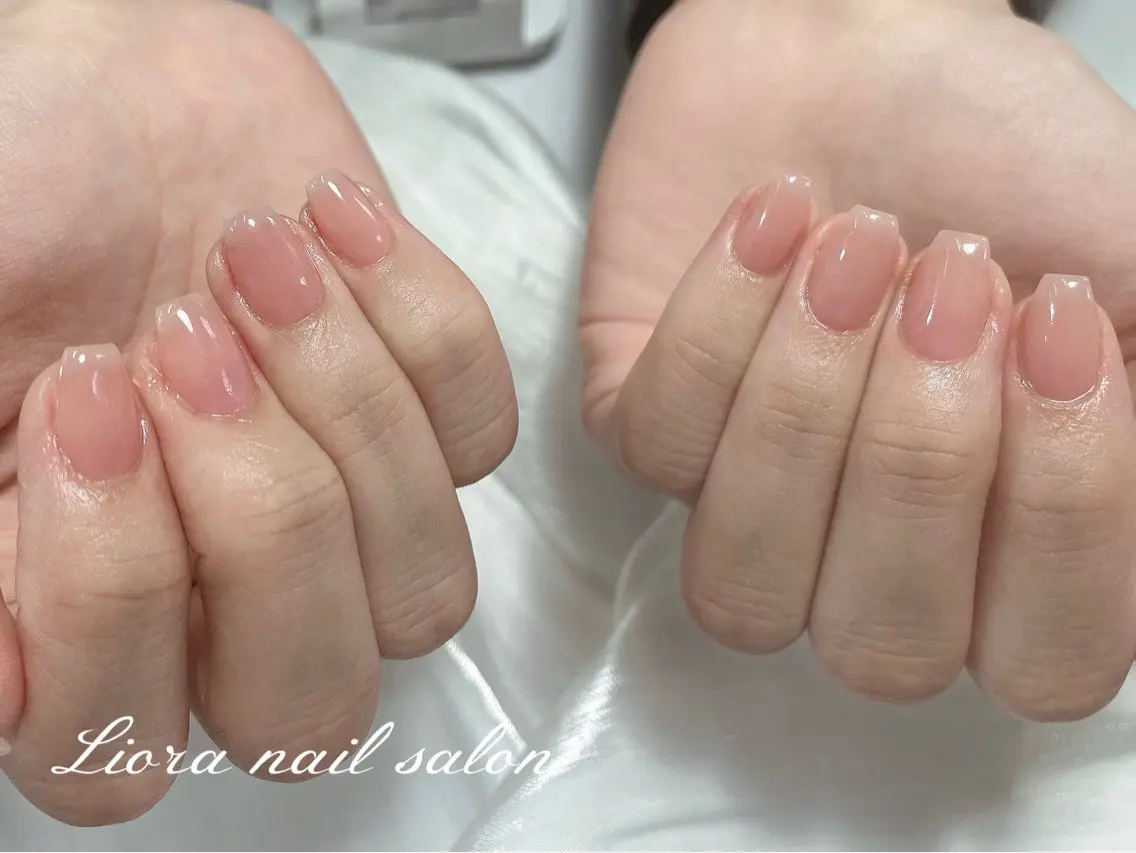 ネイル チークネイル フットネイル フレンチネイル ジェルネイル ガーリー ハンドネイル JUN Lioraネイルのネイルデザイン