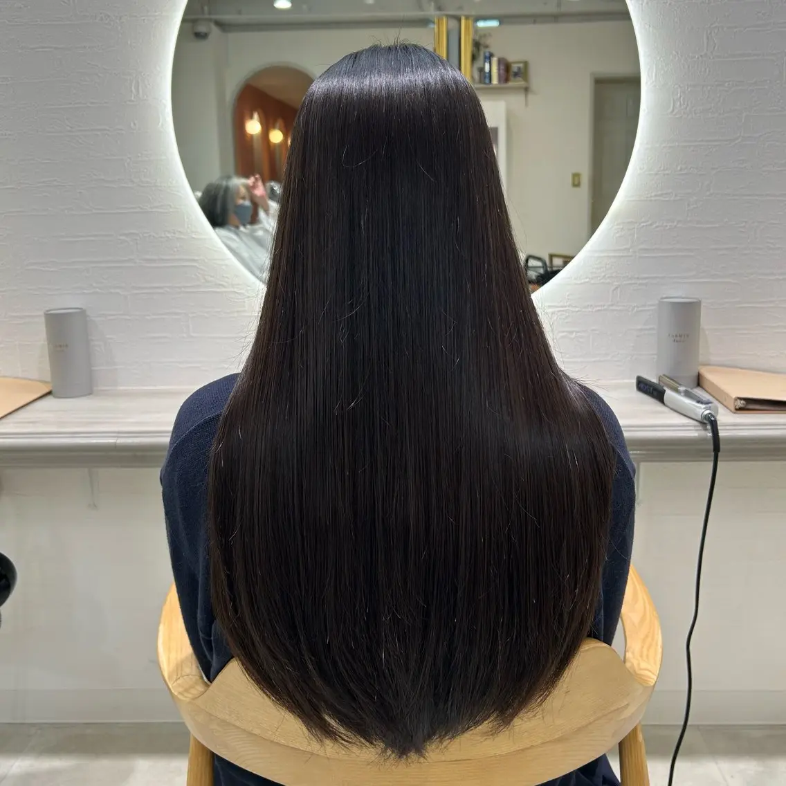 カット 縮毛矯正 トリートメント ナチュラル可愛い/ 艶カラー/内藤歩香のヘアスタイル