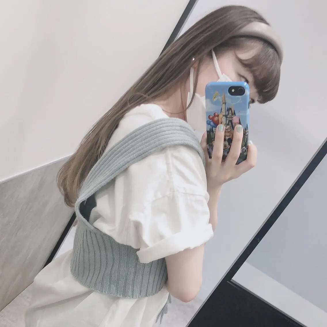 ロング カラー パーマ ヘアアレンジ メンズ キッズ ロング カット ヘアカラー トリートメント stylist 🌸 kana.のヘアスタイル