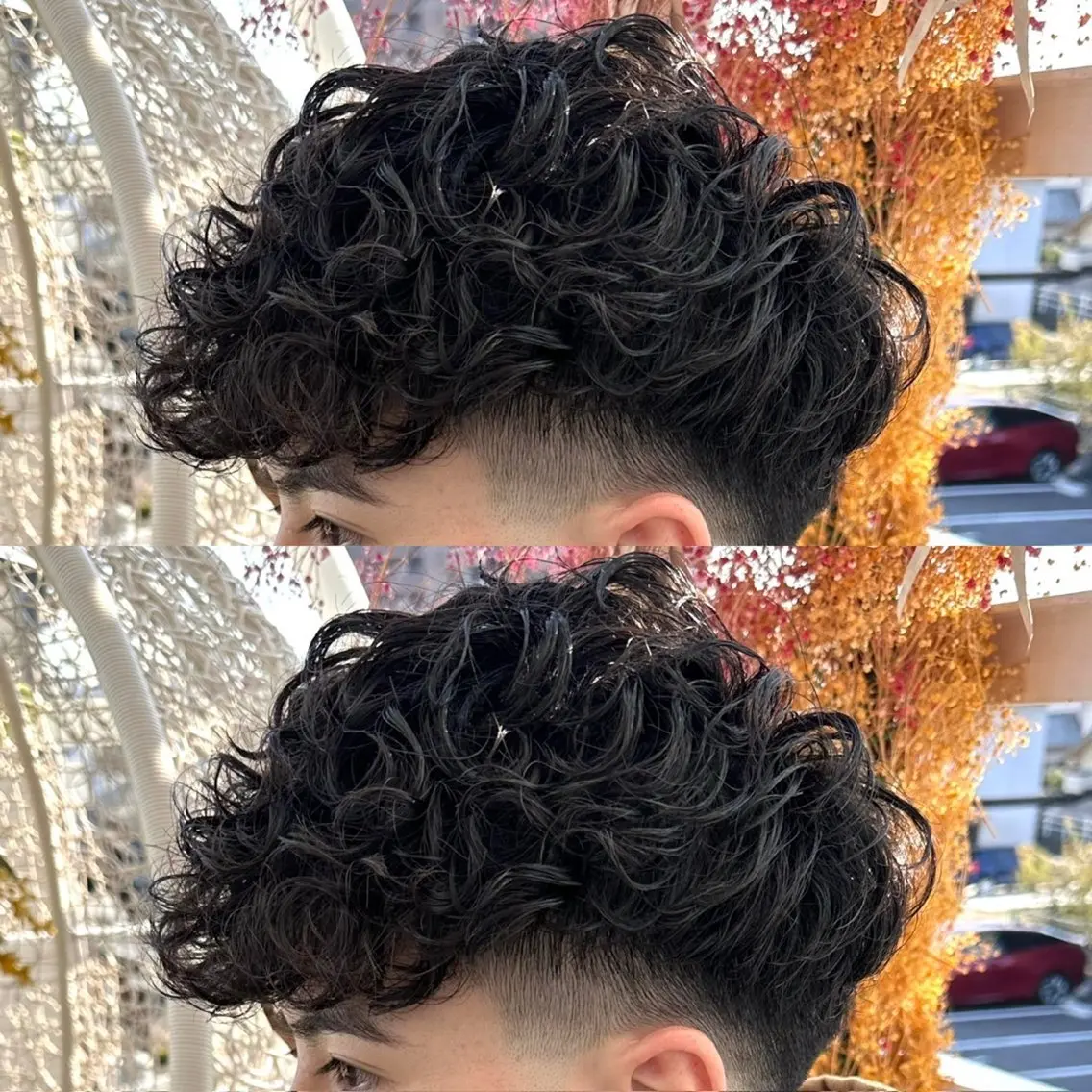 ショート パーマ メンズ カット パーマ YUIMARL/ HIROTOのヘアスタイル