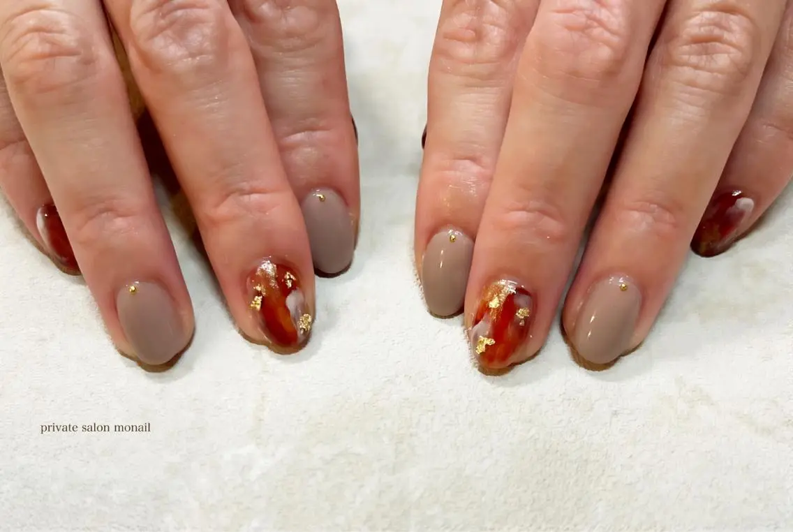 ネイル ハンドネイル nail salon monailのネイルデザイン