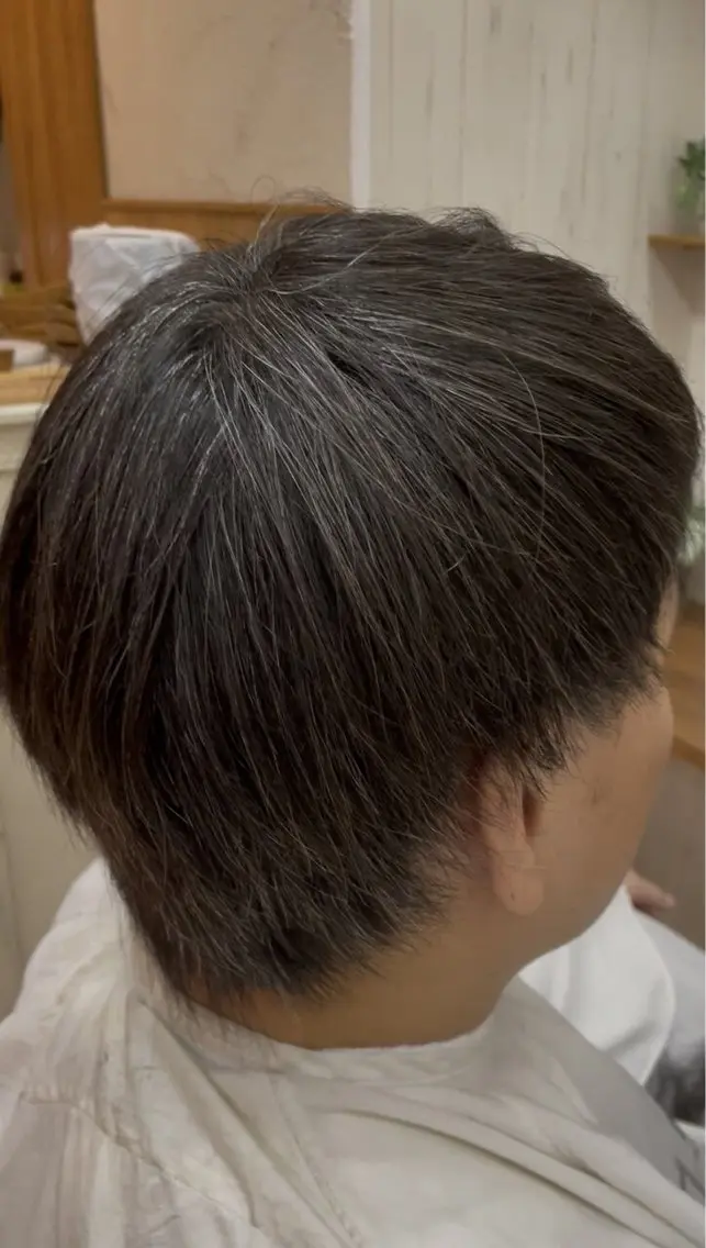 メンズ 乾かすだけでまとまる 橋元リョウイチのヘアスタイル