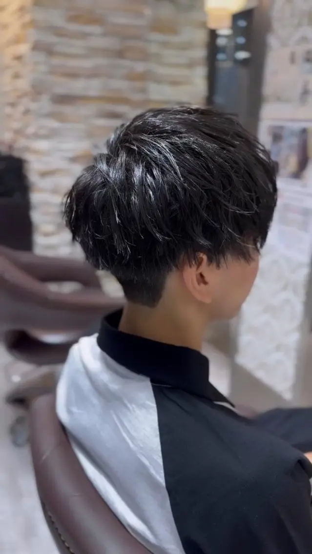 メンズ 國武 汐那のヘアスタイル