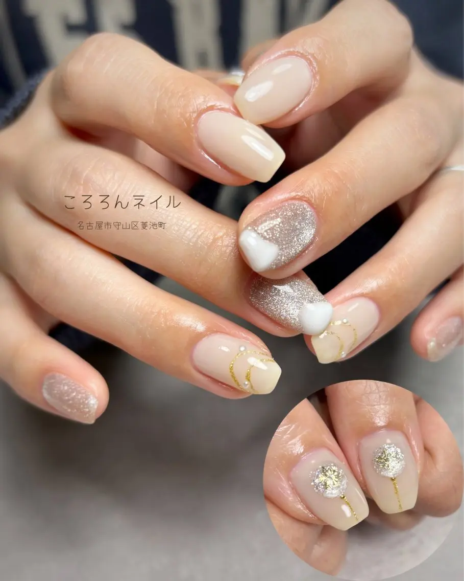 ネイル ハンドネイル ころろんネイル nazuのネイルデザイン