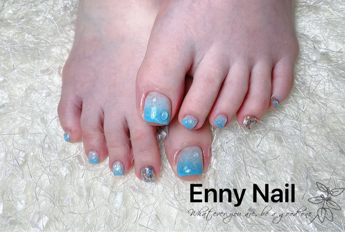 ネイル フットネイル Enny nail salonのネイルデザイン