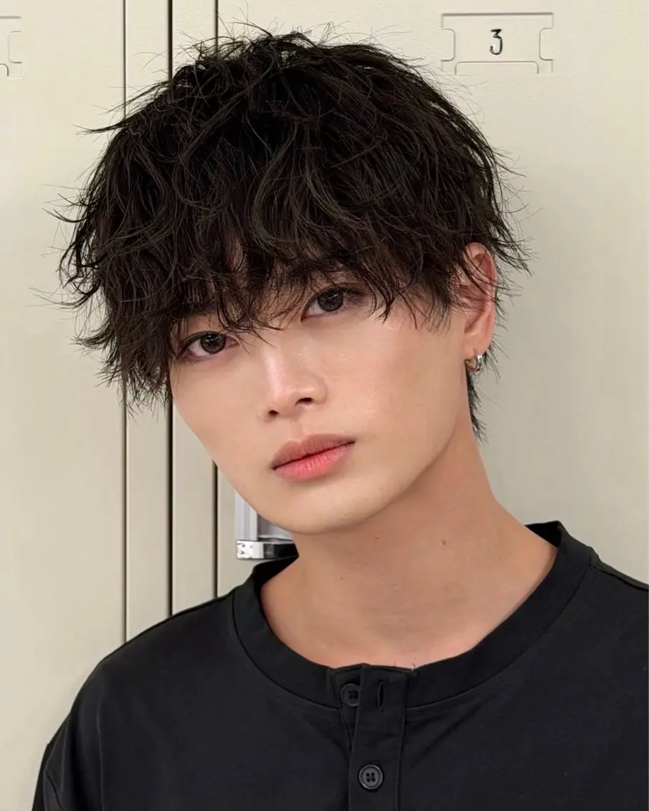【🔥SNSで大バズり中！ゆるふわ韓国ヘア🔥】カット➕ツイストシャドウorシャドウパーマ➕トリートメントの写真